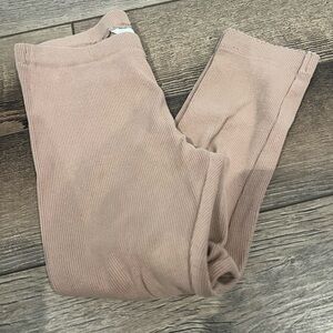 H&M Kids Ribbed Tan Leggings